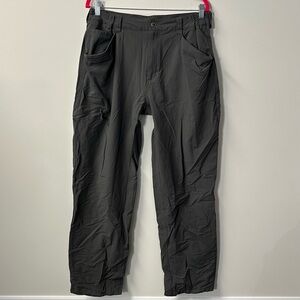 '19 PATAGONIA men's grey nylon quandary spf protection pants, 32".